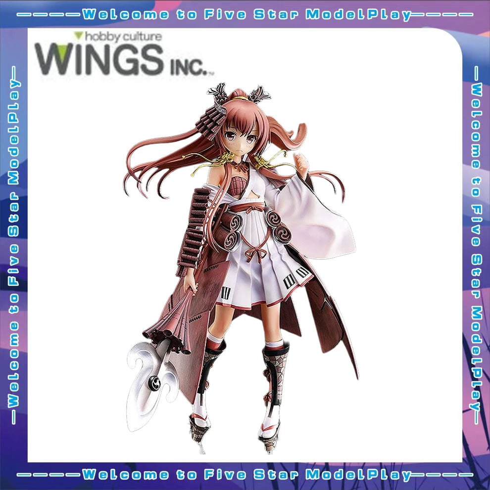 【FS】 In stock WINGS INC. Shuangjisha Castle Hime Quest Aizuwakamatsu Castle Scale 1/7 Figures Models Toys Gifts