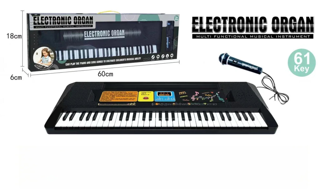 37/61-Key Digital Piano Keyboard Portable for Beginners,Kids Learning Musical Toy Instrument,Child Educational Developing Gift