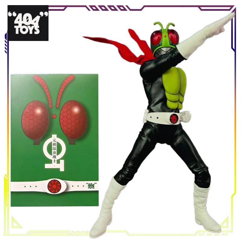 404TOYS Original Kamen Rider1\12 Series Yuanzu Insect Warrior\Spider Monster Anime Action Figure Model Toys Gifts Fo Boys
