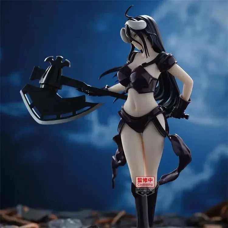 Genuine Overlord Anime Figure Albedo Action Figure Bikini Armor Version GK Collection Statue Model Figurine Ornament Toys Gifts