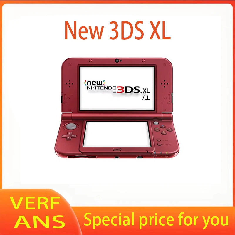 Handheld Game Console 3DS XL / New 3DS XL Touch Screen LCD Monitor New 3DS 3DSLL 3DSXL Classic Retro Game Console 3DS Games