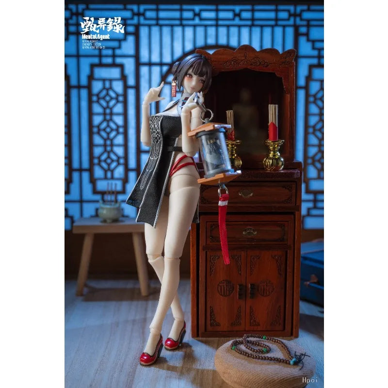 Brand New Zhen Yi Lu Lin Feng Jiao 1/10 18CM Action Figure Movable Collectible Model with Replaceable Faces Hands Accessories