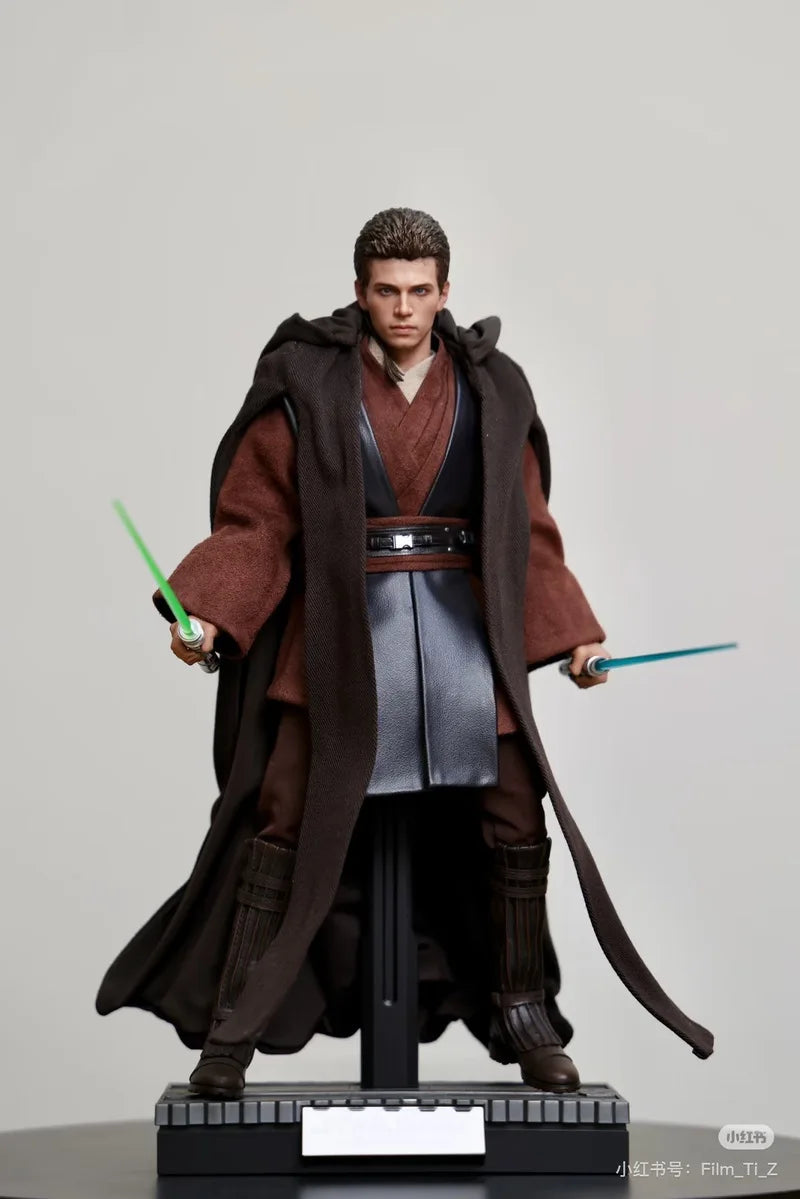 1/6 Scale Star Wars Action Figure - Anakin Skywalker 'Apprentice Demonic' From Attack Of The Clones Ht Dx34ae Mms677