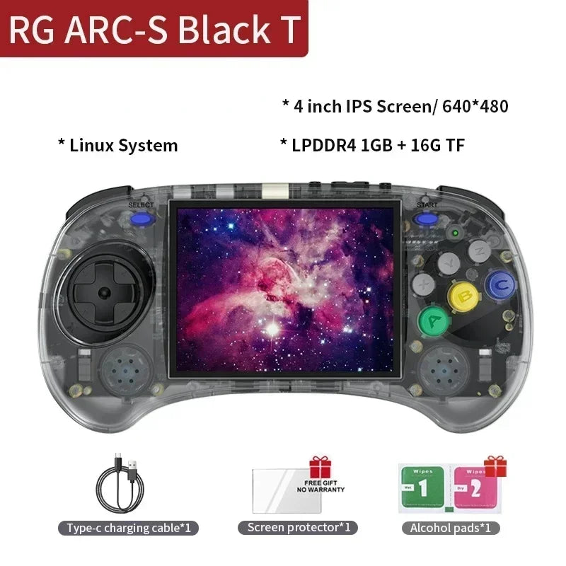 ANBERNIC RGARC-D RGARC-S Handheld Portable Video Game  Consoles Android Linux OS Retro Game 80000Games 4 INCH Gifts IPS Screen