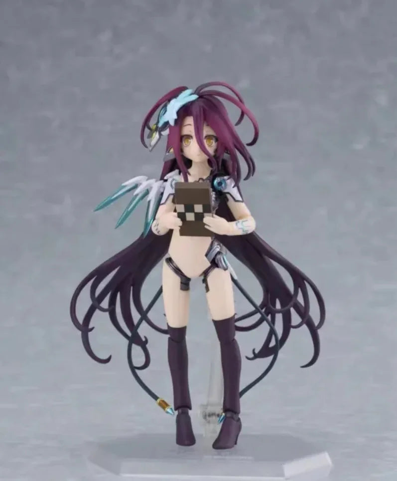 Figma 604 No Game No Life Zero Schwi Articulated PVC Action Figures Toys