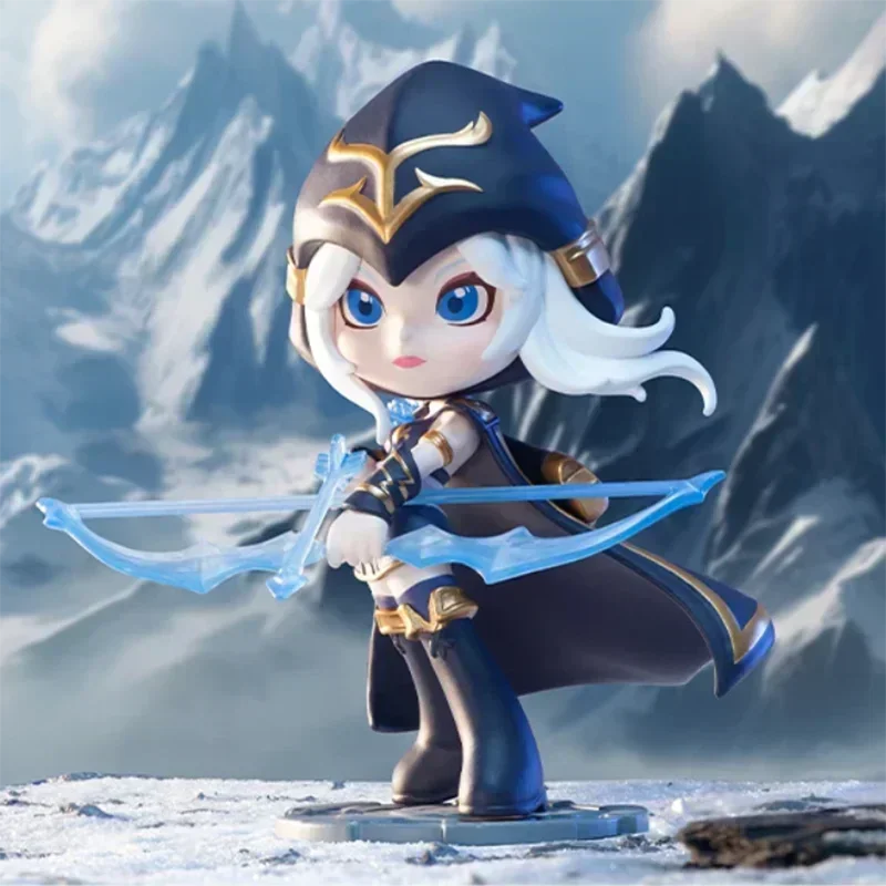 POP MART The League of Legends Classic Character Series Blind Box Toys Kawaii Anime Action Figure Surprise Mystery Box Doll Gift