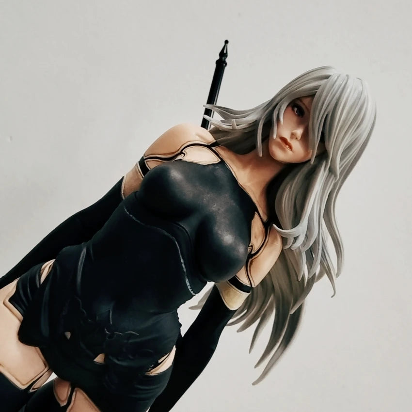 50 cm NieR: Automata Yorha Typ B 2B YoRHa Typ A Nr. 2 A2 Anime Girl PVC Action Figur Spielzeug Statue Sammlung Modell Puppe Geschenk