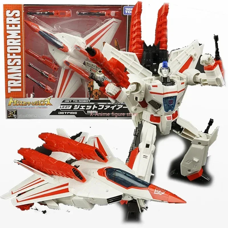 In Stock Transformation Toys IDW LG07 Jetfire Skyfire 4.0 Collection Hobby Robot Ornaments Action Figures Boy Gift Collection