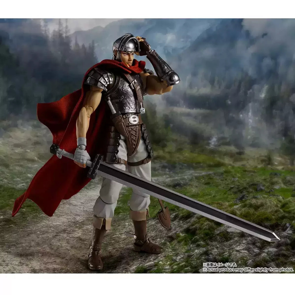 Bandai Original SHF S.H.Figuarts Berserk Casca Guts Schierke Isidro Zodd Action Anime Figure Model Toy Gift for Kid Desk Decor