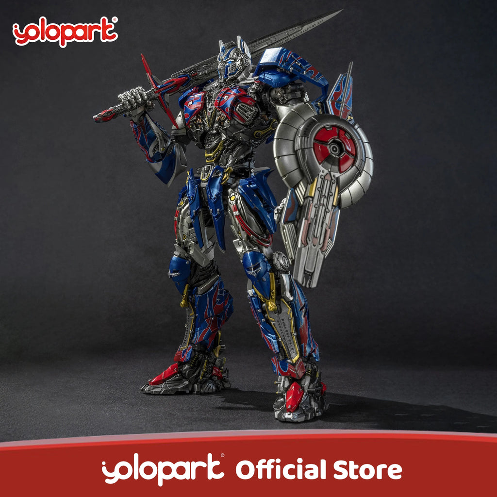 In stock YOLOPARK Transformers: The Last Knight AMK PRO Series 20cm Optimus Prime Model Kit Action Figures Toy