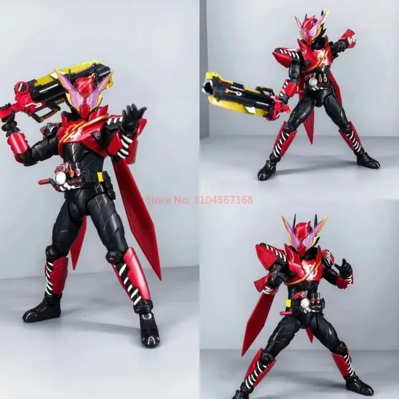 Shf Kamen Rider Kabuto Basic Form 10th Anniversary Commemorative Edition True Bone Carving Action Figure New Sale Gift