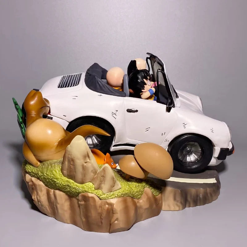 Turtle Immortal Flow Master and ApprenticeThree People Take  RideHandmade DriveTurtle Immortal Creative Ornament Gift simulation
