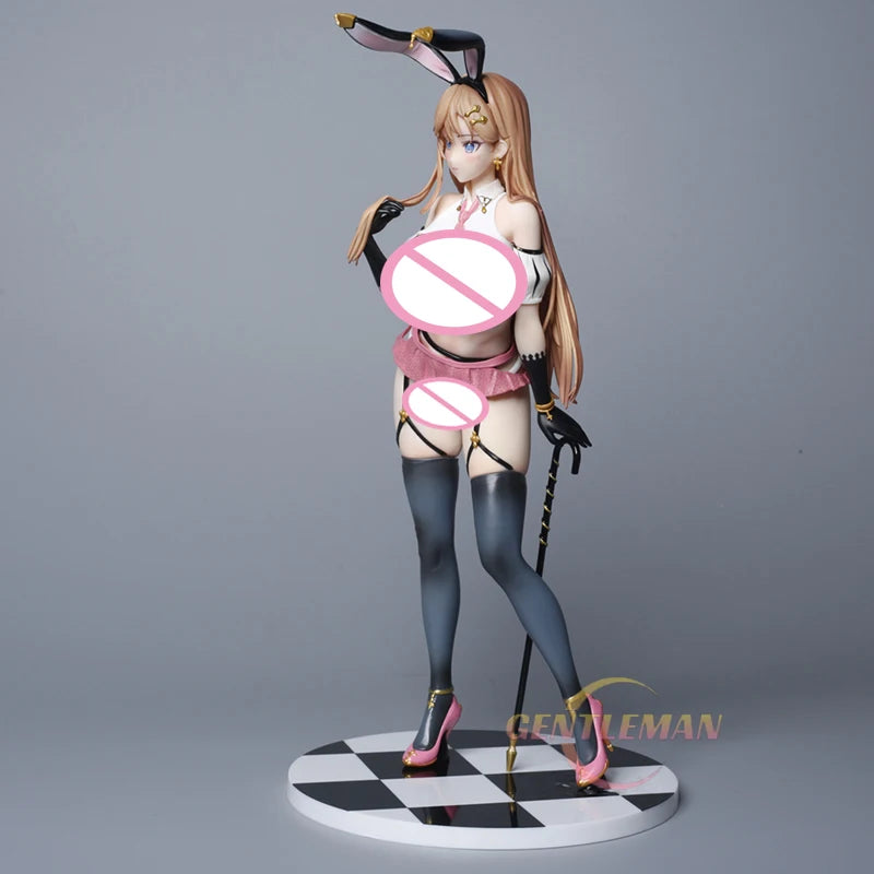 Native Pink Cat Mataro 1/6 PVC Action Figure - Adult Collection Sexy Anime Girl Gal Bunny Original Character Model Doll Gift