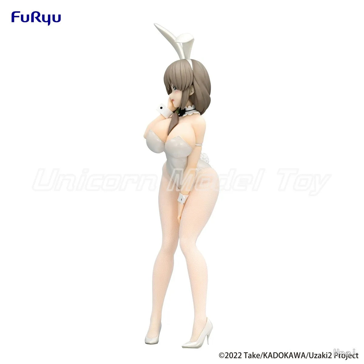【UA】Original FURYU Uzaki Chan Wa Asobi Tai BiCute Bunnies Uzaki Tsuki Figures Animation Model Toys Gifts
