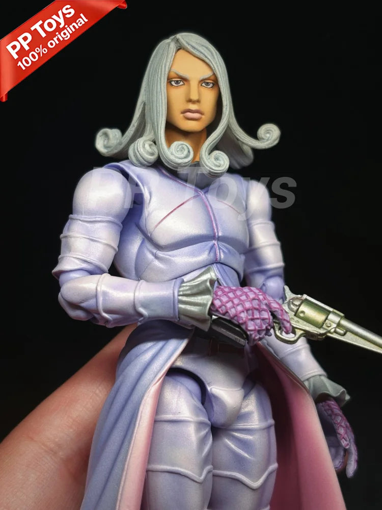 JOJO STEEL BALL RUN Funny Valentine Action Figure Medicos Chobitsu Kōdō 100% Original PVC Anime Model Toys Collection Doll Gift