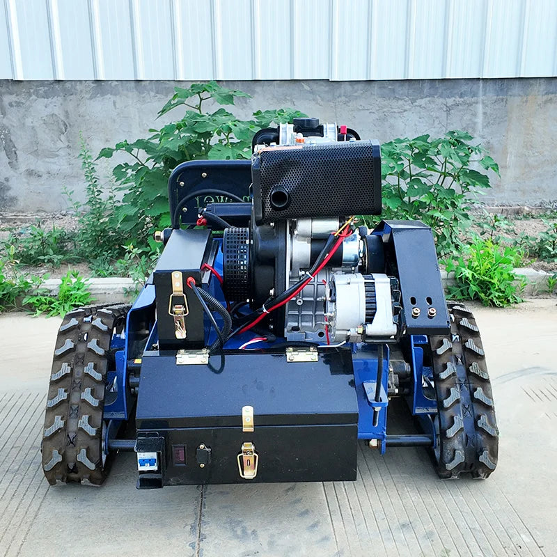 Customizable powerful 24V remote-controlled lawn mower self-propelled suitable for home garden mowing robot