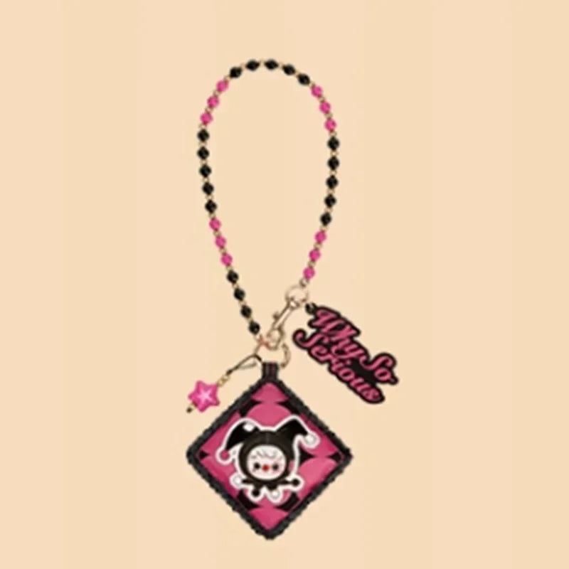 POP MART Why So Serious Series Pendant Blind Box Toys Kawaii Anime Action Figure Surprise Mystery Box Figurines Dolls Kids Gifts