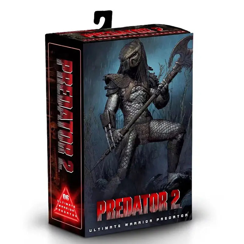 【In Stock】NECA Film Characters Predator V2 Model Figure Computer Case Decoration Can Collect Scene Action Figure Toy Boy'S Gifts