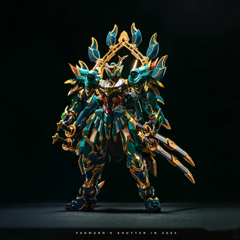 Limited Edition Zangdao Models Azure Dragon & Green Dragon Combat Version - Articulated Four Symbols Mecha Collectible Toy Gift