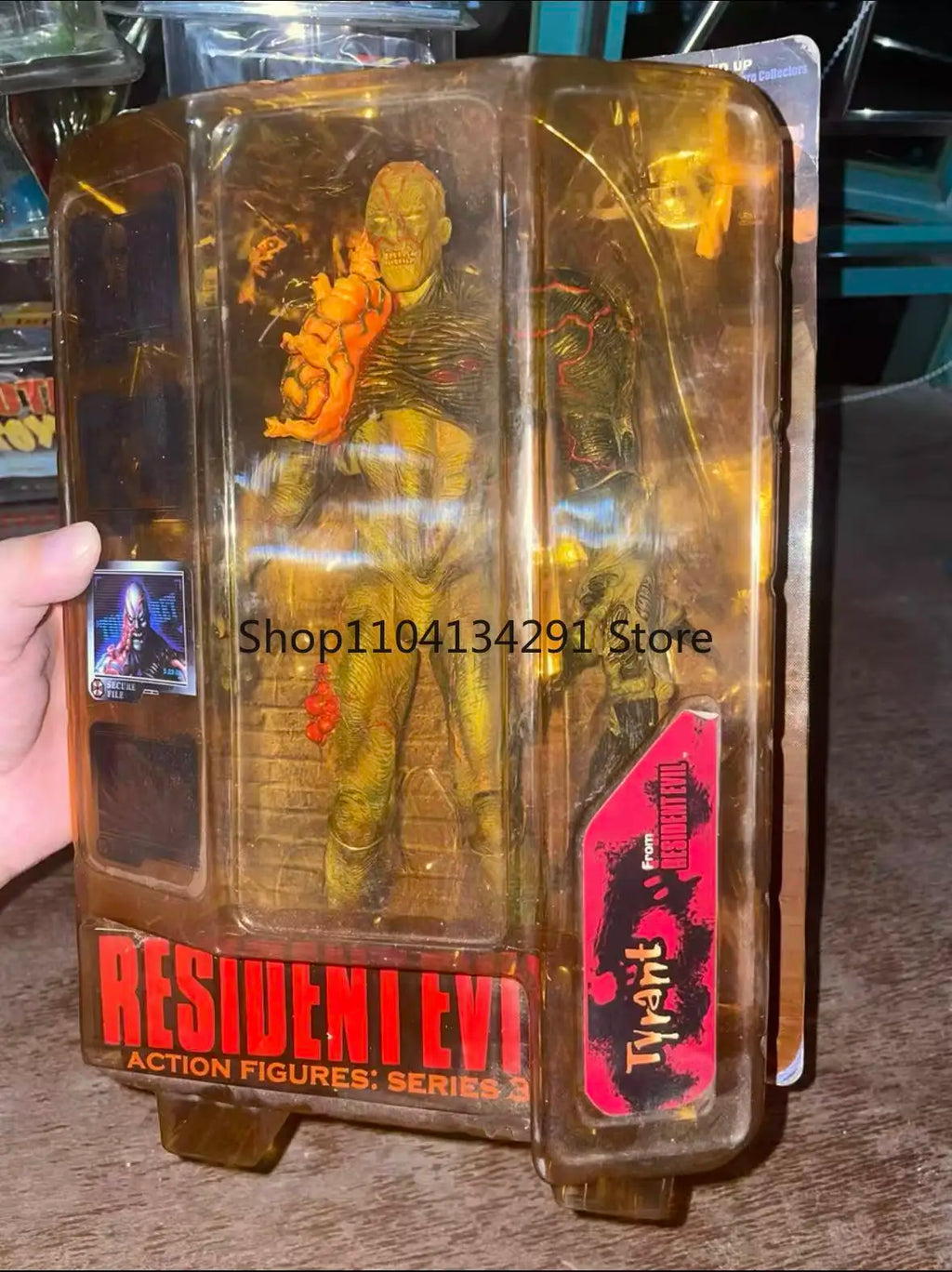 Original  Resident Evil Jill Foster Fly Skin Leather Jacket Tyrant Limited Edition Rare Collectible Figure Gift