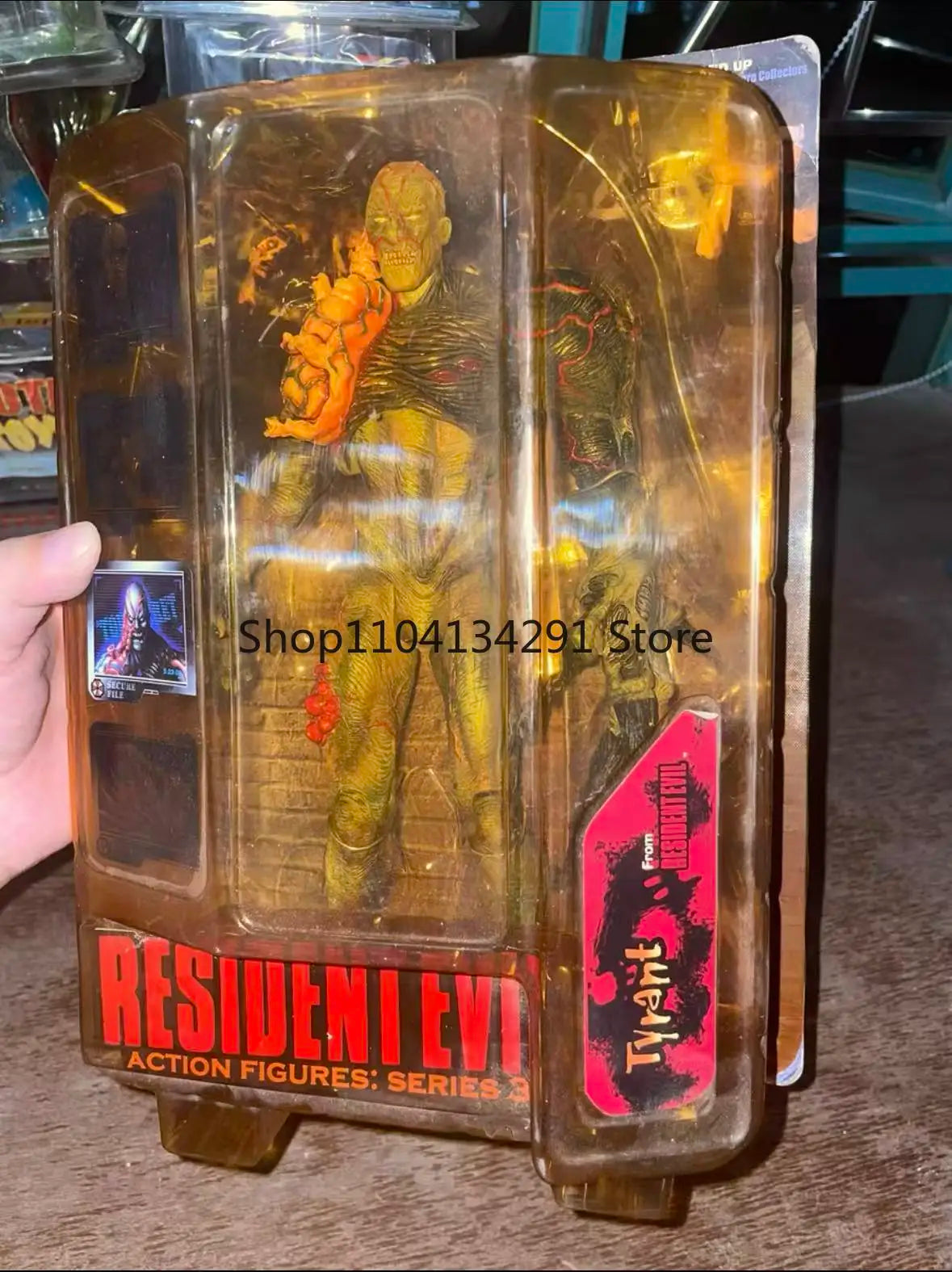Original  Resident Evil Jill Foster Fly Skin Leather Jacket Tyrant Limited Edition Rare Collectible Figure Gift