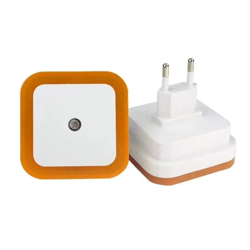 Wireless Sensor LED Night Light EU Plug Mini Square Night Lights For Baby Children Living Room Bedroom Corridor Lighting Lamp