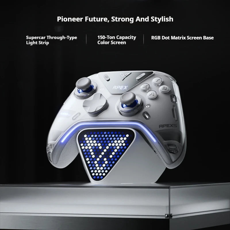 Hot Flydigi Apex 5 Wireless Gamepad Gaming Controller Adjust Joystick Wireless Game Handle For Pc Suporte Switch Mobile Tv Box