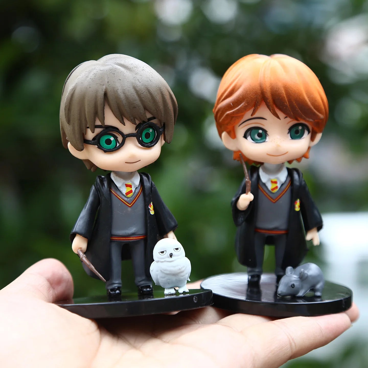 10cm Original Q Posket  Series Version Role Draco Malfoy Hermione Action Figure Anime Collectible Kids Doll
