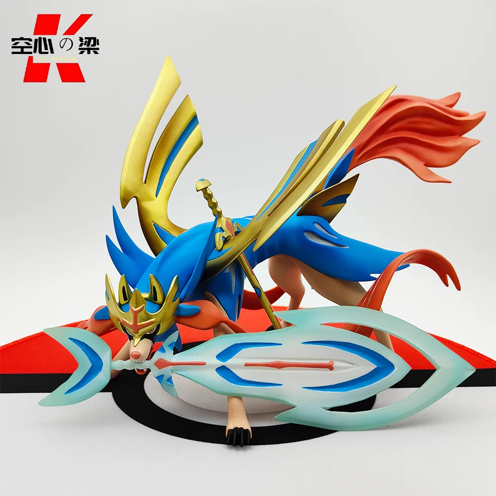 [1/20 Scale World] Zacian & Zamazenta Cang Xiang & Zang Marante A legendary elf full of mysteries Toy Figure Decoration