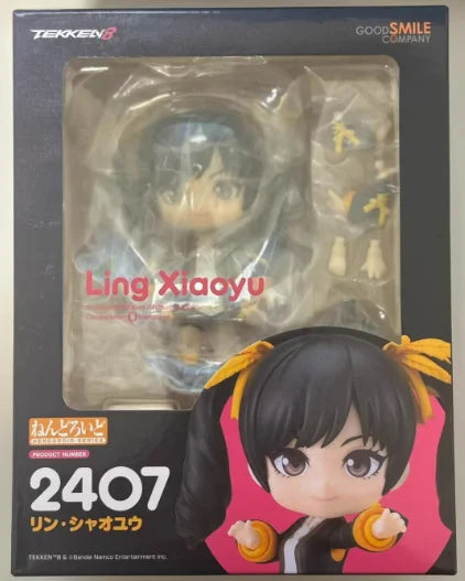 【UA】GSC Nendoron 2407 Tekken 8 Ling Xiaoyu Action Figure Model Toy Gift