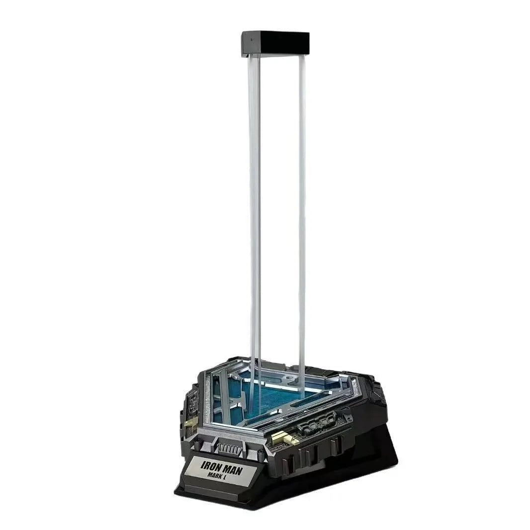 Hot 1:1 Iron Man MK50 Wearable Figures Helmet Deformation Voice Activated Around Derived Animation Marvel Model Toy Gift