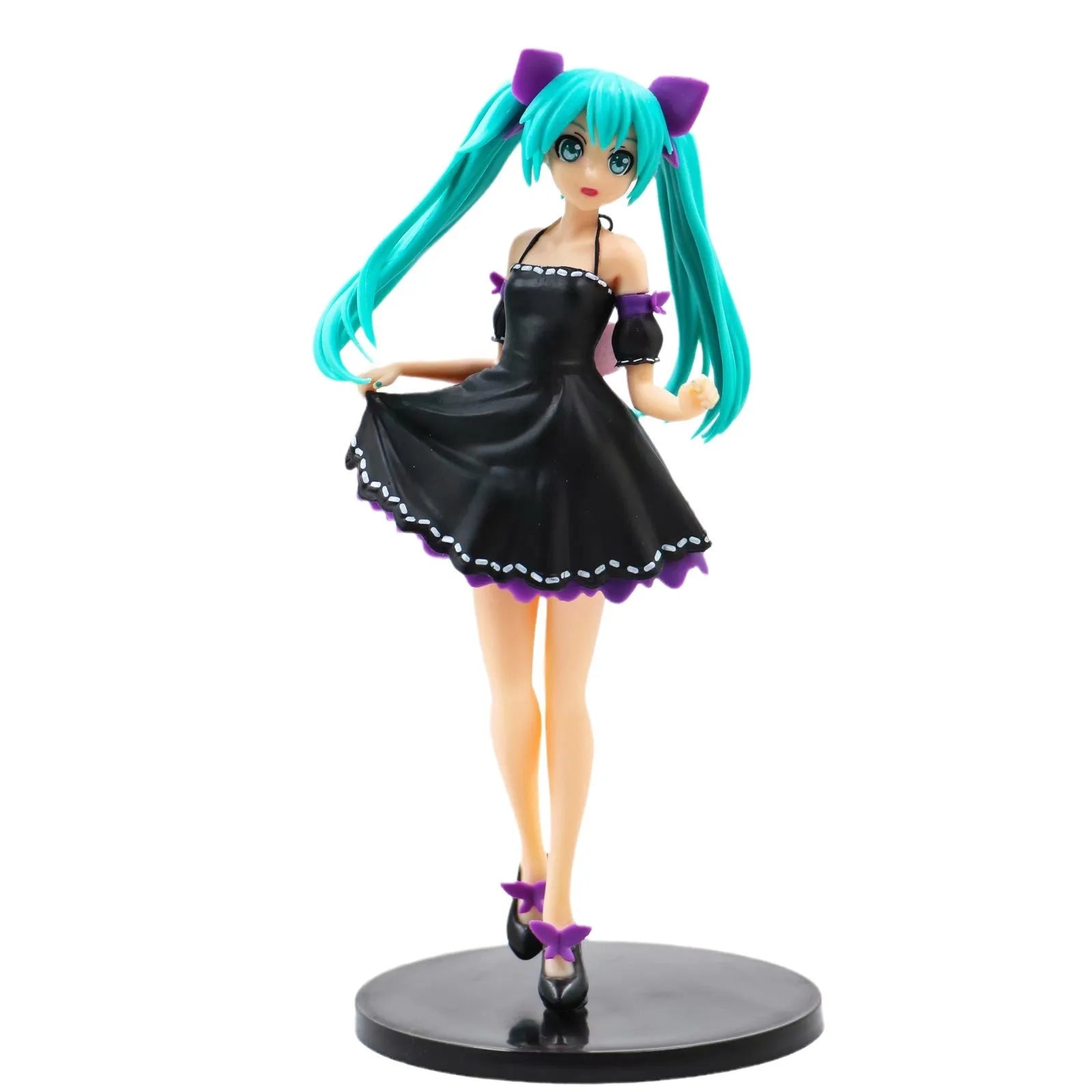 23cm Dress Series Luka Megurine & Hatsune Miku Anime Figure Model Statue Collection Desktop Decoration Ornament Toys Gifts