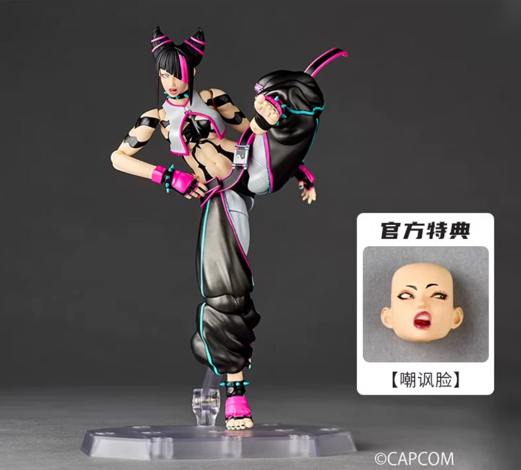 [in stock] Original Kaiyodo Revoltech Amazing Yamaguchi Juri Anime Action Figure Model Toy Collectible Figura