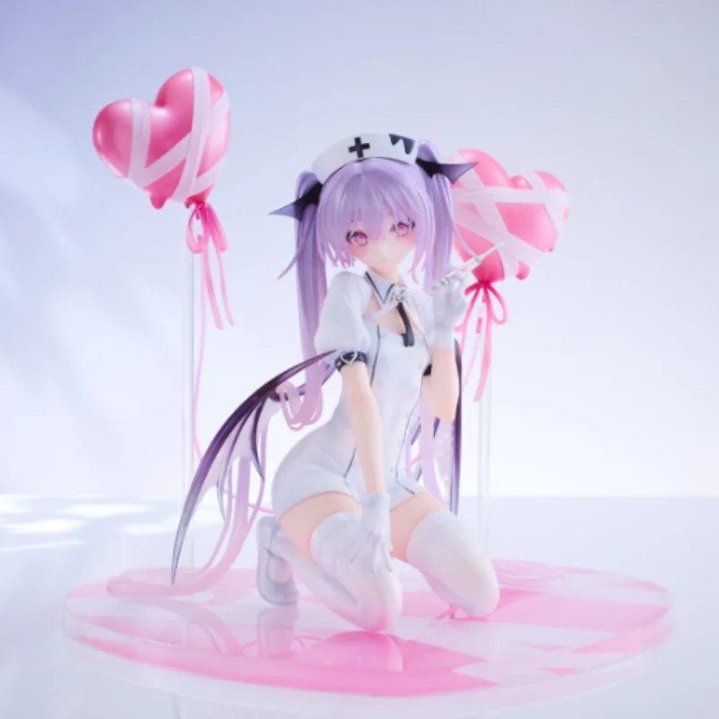 In Stock Pink Charm Eve Nurse SWEET TOXIC Figure Scenery Ornament Model Boy Gift Peripheral Action Figure Collection Gift
