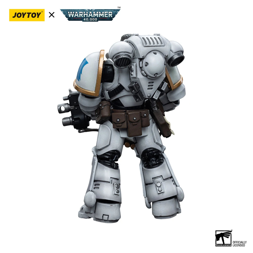 JOYTOY Warhammer 40k 1/18 Action Figures Space Marines White Consuls Intercessors 1