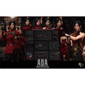 Original Master Team MTtoys018 1/6 Soldier Ada Wang Double Head Sculpt Movable Eye Design Cheongsam Cloth Design 12" In Stock
