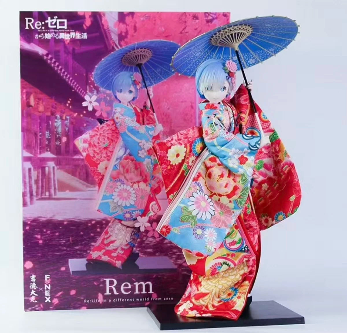 【UA】F:NEX Re:Zero Starting Life in Another World Rem Japanese Doll Scale 1/4 Figure Model Toy Gift