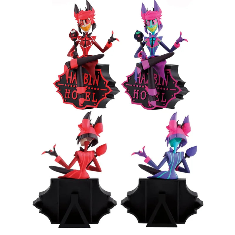 100% Genuine Bandai Namco Banpresto Hazbin Hotel Alastor Primary Colors Heterochromatic Collector Anime Figure Model Toy Gift