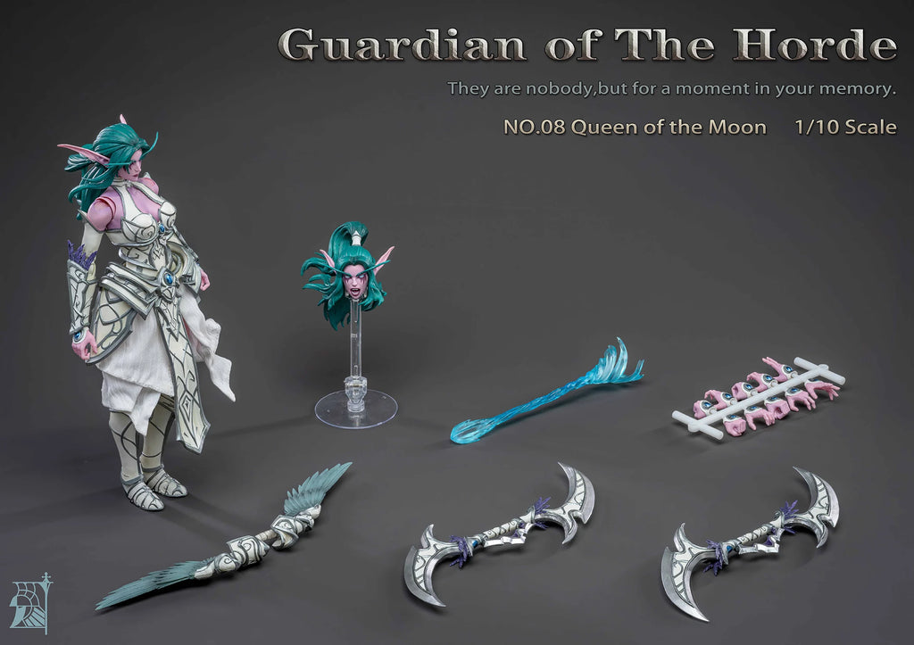 Pre-sale Gray Knight Guardian of The Horde NO.08 Queen of The Moon 1/10 Action Figure Anime Models Toy Doll Gift Collectible