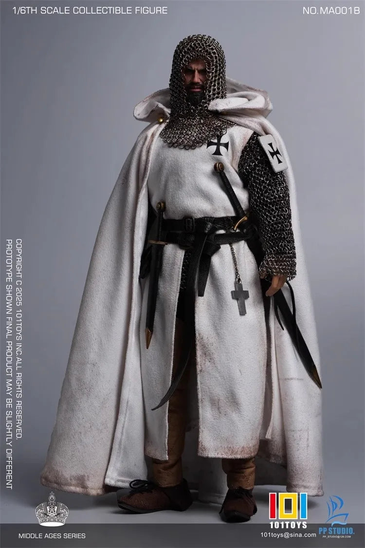 101TOYS MA001 A/B/ 1/6 Soldier Medieval Teutonic Commander/Knight Commander 12" Action Figure Model Toy In Stock