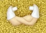 luxiao GSC Clay Man Face doll face hair doll accessories