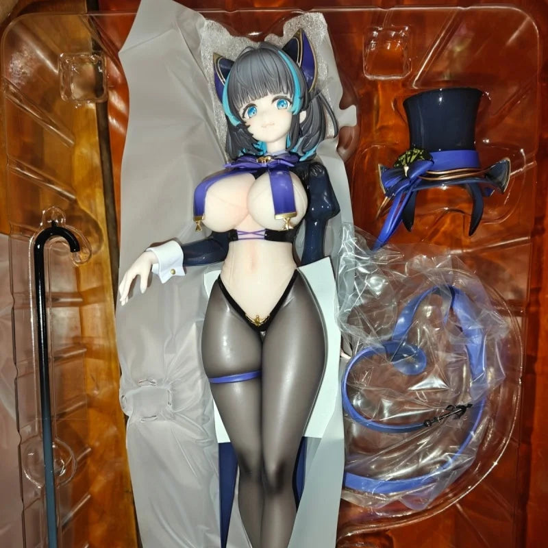 AniGame AmiAmi Original Genuine 1/6 HMS Cheshire 28CM Static Figure Toy Model Beautiful Girl Collectible Figure Gift In Stock
