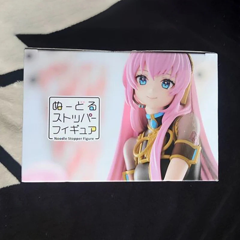 In Stock FuRyu Hatsune Miku Series Noodle Stopper -Megurine Luka- PVC 15CM Anime Action Figures Model Collection Toy