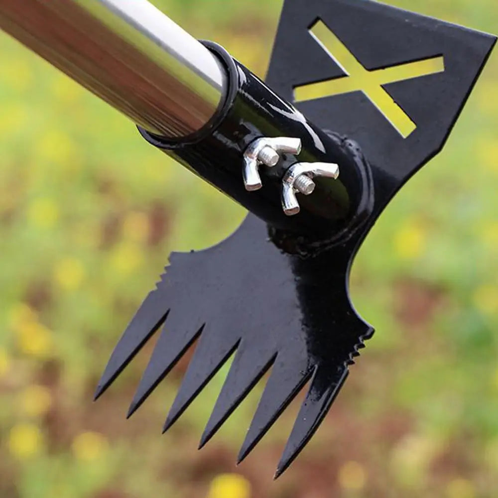 Unkrautstecher, Garten-Unkrautstecher, doppelseitig, rostbeständig, ergonomisches Design, für Unkrautstecher im Garten, Hinterhof, Grasfarm 