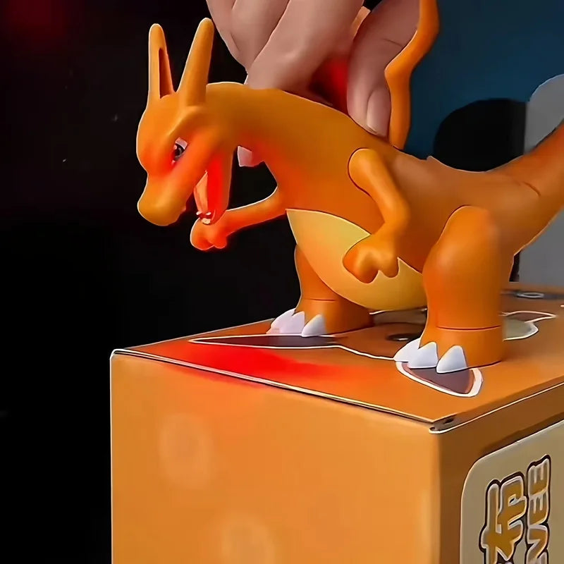 Creative Cartoon Treasure Cute Fire-Breathing Dragon Humidifier Children'S Desktop Ornaments Toys Small Dolls Hand-Made Gifts