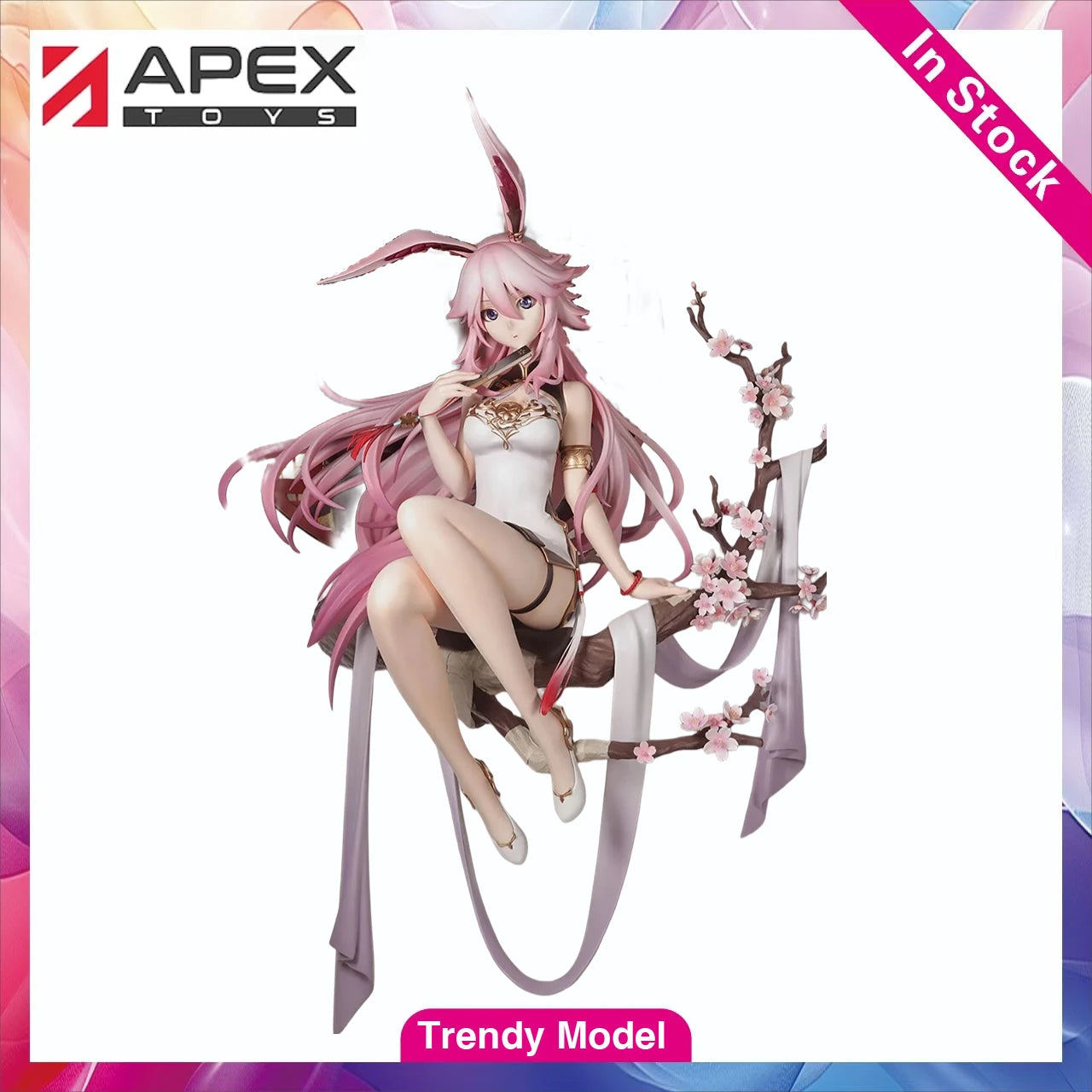 【TM】In Stock APEX-TOYS Crash Bad 3 Yae Sakura Cheongsam Ver. 1/8 Figures Model Toy Gift Collection Ornament