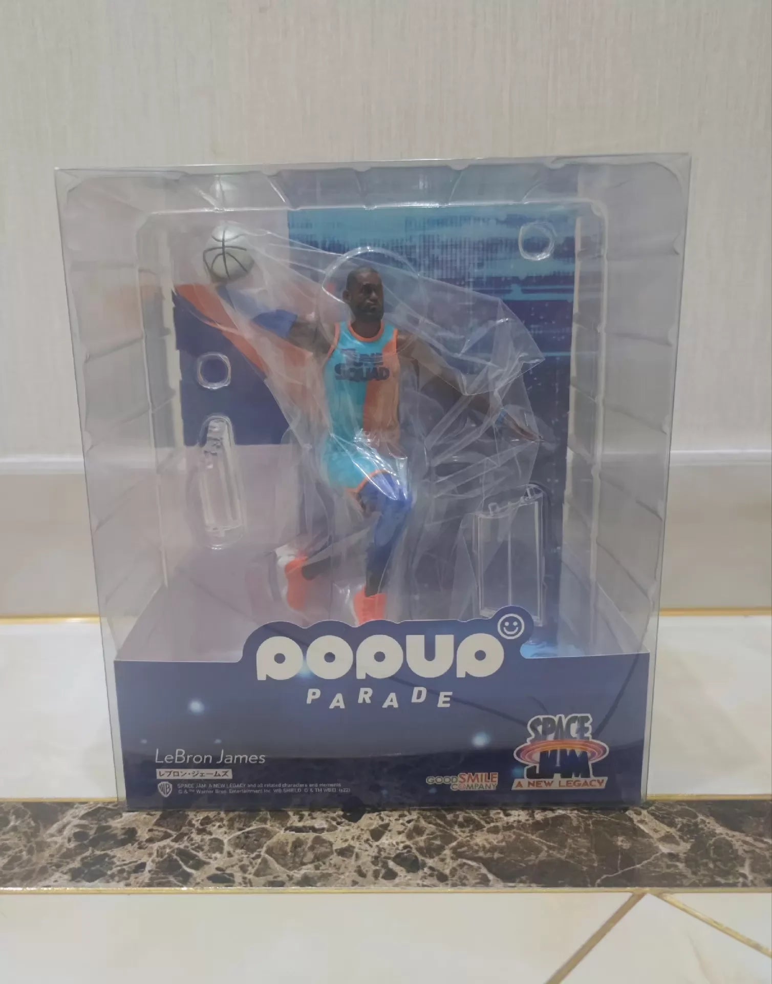 【UA】GSC POP UP PARADE Space Jam: A New Legend LeBron James Figure Model Toy Gift