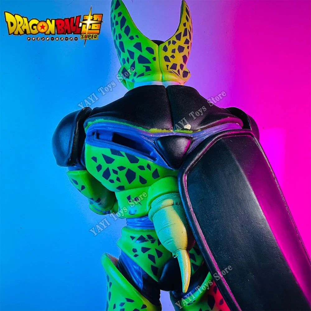 30cm Dragon Ball Z Cell Anime Figure Toy Ultimate Shape Dbz Super Saiyan Action Figures Pvc Collectible Model Toys For Kids Gift