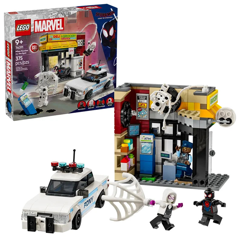 LEGO Building Blocks Superhero Series 76307 Iron Man Mech Battle Ultron Boys Assemble Puzzle Toy Gift
