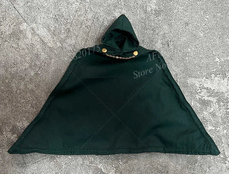 1/12 Men Soldier Doctor Doom Cloak Cosplay Comics Dolls Victor Von Doom Cape Clothes For 6Inch ML Action Figure Model